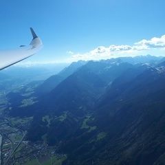 Verortung via Georeferenzierung der Kamera: Aufgenommen in der Nähe von Gemeinde Jenbach, Österreich in 2600 Meter